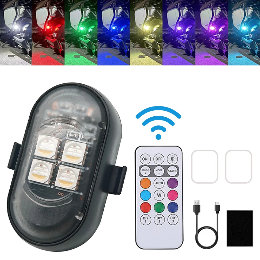 1-8 adet USB şarj edilebilir s - Drone Strobe Light incelemesi ve fiyatı