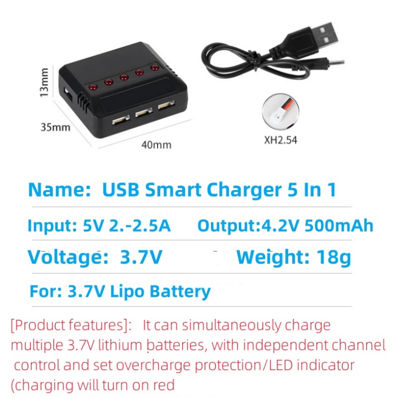 Syma X5HW X5HC X5C X5SW 3.7 V  - Drone Battery Adapter incelemesi ve fiyatı
