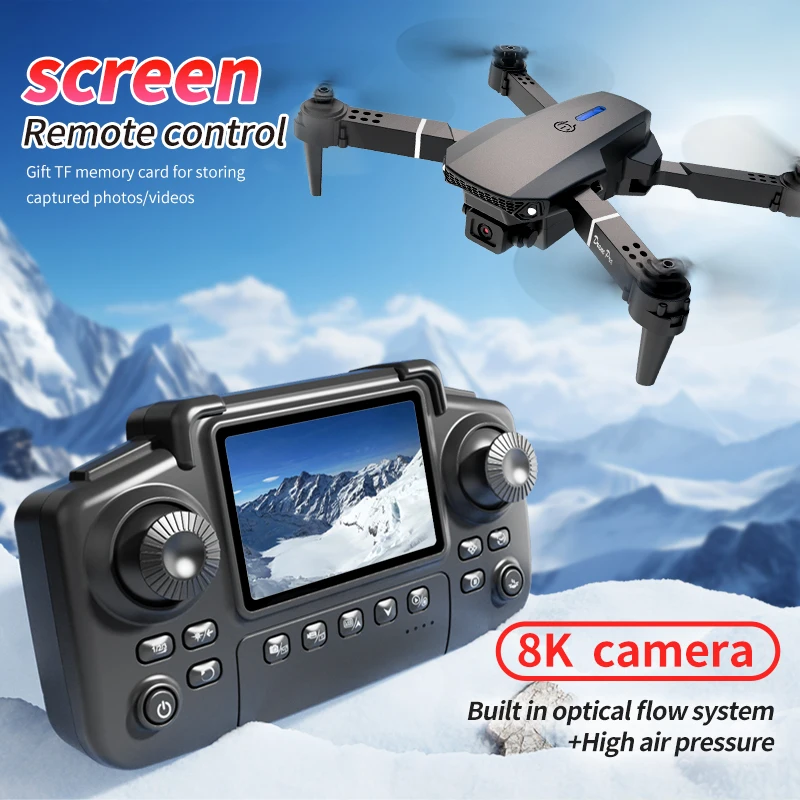 Profesyonel E88 PRO Drone, Ekr - Drone Controller Screen incelemesi ve fiyatı
