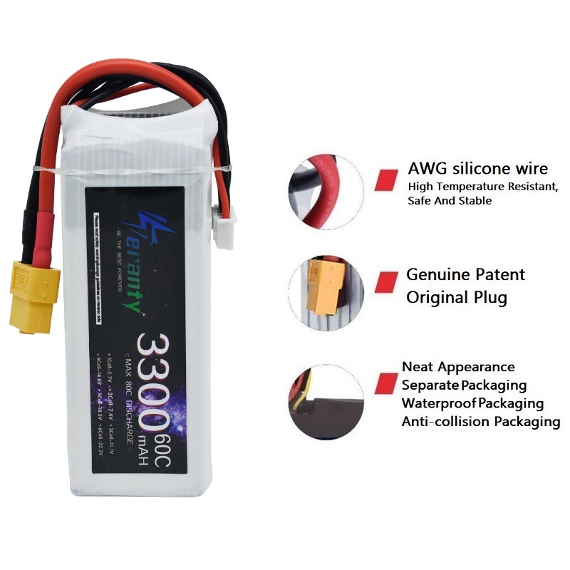LiPo şarj edilebilir pil 4S 33 - Drone Battery Adapter incelemesi ve fiyatı
