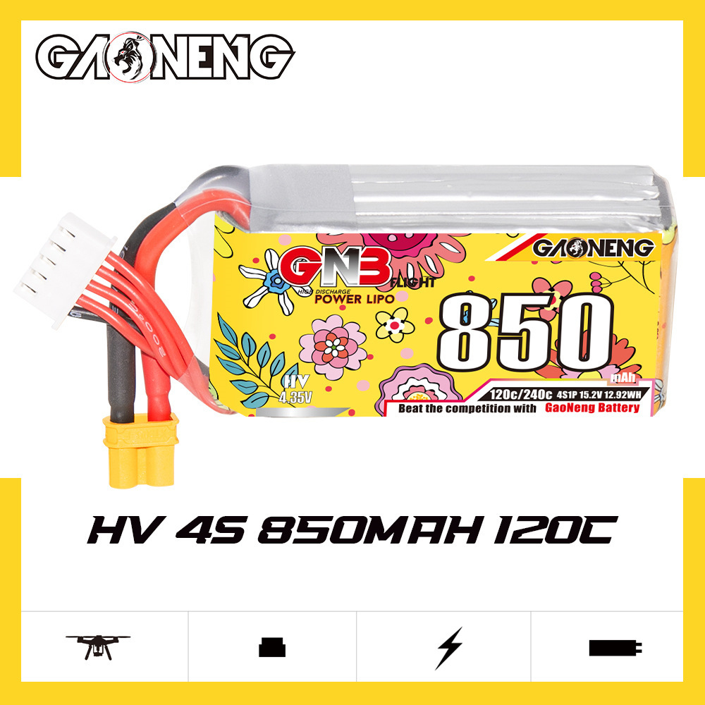 Yükseltildi GNB 4S 15.2V 850mA - Drone Power Bank incelemesi ve fiyatı