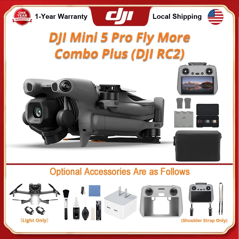 DJI Mini 5 Pro Fly More Combo  - Drone Strobe Light incelemesi ve fiyatı